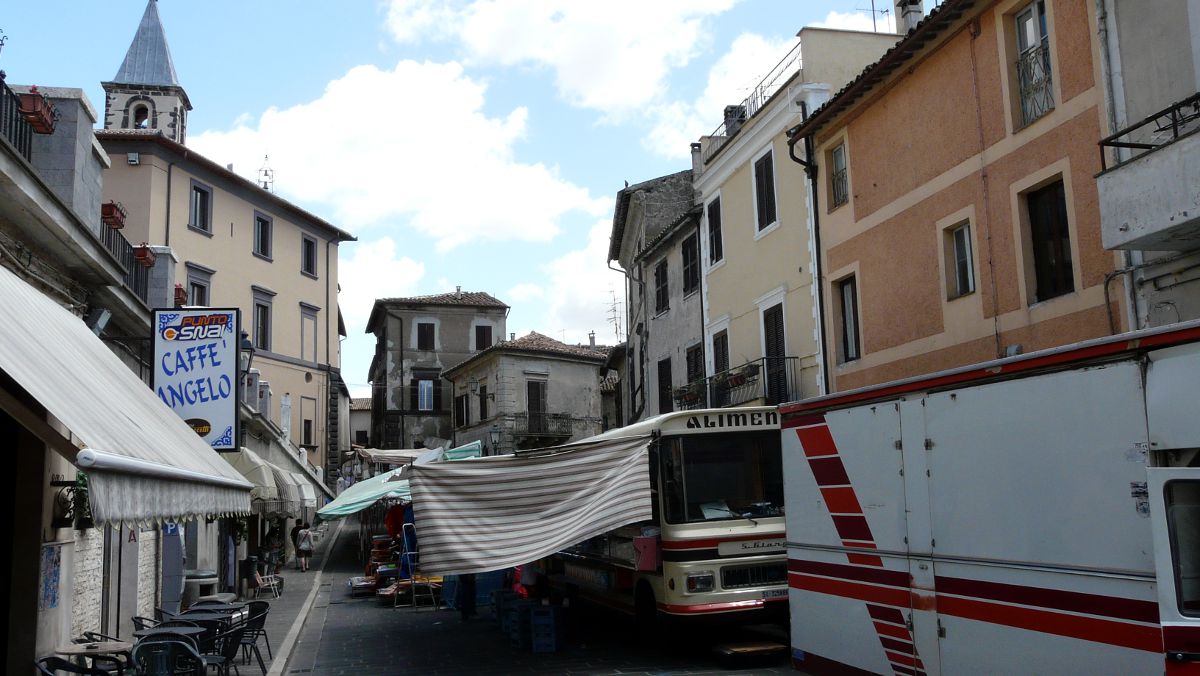 Markt in Grotte di Castro